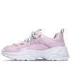 Kozmiks Low-Top Daddy-Schuhe Rosa/Weiß