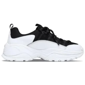 Kozmiks Low-Top-Schuhe Schwarz/Weiß