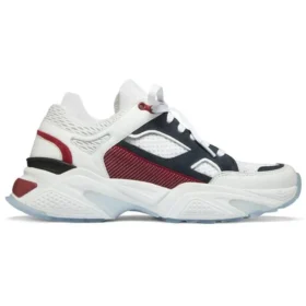 Kraz Sportschuhe Weiß/Rot/Schwarz