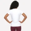 Kurzarm-T-Shirt mit Blumen-Diamant-Motiv Kurzarm-T-Shirt mit Blumen-Diamant-Motiv