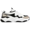 Lander S Schuhe „White Black Beige“