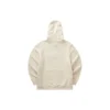 Langarm-Hoodie mit Buchstabenprint „Beige Rot“