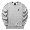 Langarm-T-Shirt mit Aufdruck „Grey“