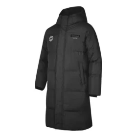 Lange Daunenjacke „Black“