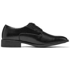 LARKEN Leder-Anzugschuhe „Black“