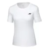 Laufshirt aus Strick, kurzärmelig, weiß