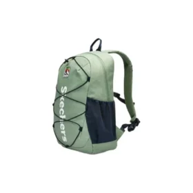 Leichter Stoffrucksack „Green White“