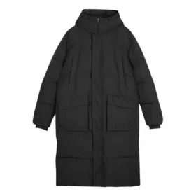 Lifestyle-Serie Lange Daunenjacke „Black“
