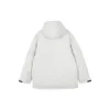 Lifestyle-Serie Waterproof Daunenjacke mit Kapuze „White Black“