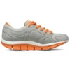 Liv Laufschuhe Grau/Orange/Weiß