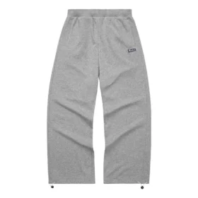 Logo-Letter-Straight-Casual-Hose „Grey“