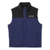 Logo Small Patchwork Sports Standkragen-Daunenweste „Multi-Color“