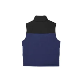 Logo Small Patchwork Sports Standkragen-Daunenweste „Multi-Color“