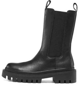 Low Notch Stiefel „Black“