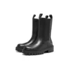 Low Notch Stiefel „Black“