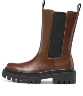 Low Notch Stiefel „Brown“