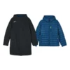 Lässige 2-in-1-Kapuzenjacke „Black Blue“