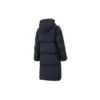 Lässige lange Daunenjacke „Black“
