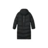Lässige lange Daunenjacke „Black“