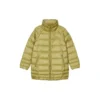 Lässige lange Daunenjacke „Multu-Color“