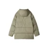 Lässige lange Daunenjacke „Teal“