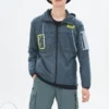 Lässige Windjacke „Teal“