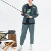 Lässige Windjacke „Teal“