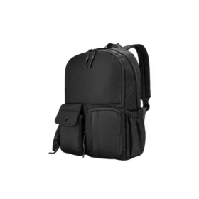 Lässiger, geräumiger Multifunktionsrucksack „Schwarz“