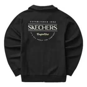 Lässiger, locker sitzender Pullover „Black“