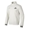 Lässiger Pullover mit halbem Reißverschluss „White Black“