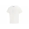 Lässiges Kurzarm-T-Shirt „Weiß Rot“
