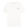 Lässiges Sport-T-Shirt mit kurzen Ärmeln „White Yellow“