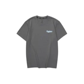 Lässiges T-Shirt mit Aufdruck „Grey Blue“