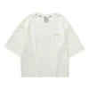 Lässiges T-Shirt mit Aufdruck „White Red“