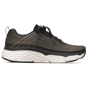 Max Cushioning Elite Low-Top Sneaker Schwarz/Gold