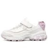 Mädchen-Low-Running-Schuhe KIDS Weiß/Lila