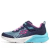 Microspec Rejoice Racer Sportschuhe „Schwarz Blau Rosa“