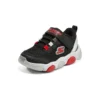 Mighty Glow Sneaker „Schwarz Rot“