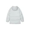 Mittellange Daunenjacke „Grey“