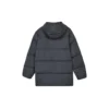 Mittellange Daunenjacke „Schwarz“