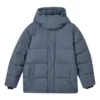 Mittellange Daunenjacke „Teal“