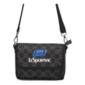 Modische Ein-Schulter-Tasche „Schwarz-Blau“