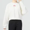 Neujahrskollektion: Lässiges Langarm-T-Shirt „White Red“