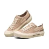 New Moon Low-Top-Canvas-Schuhe Braun