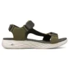 On-the-GO 600 Klettverschluss-Sandalen in Olivgrün