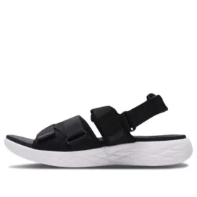 On-the-GO 600 Schwarze Sandalen „Schwarz-Weiß“