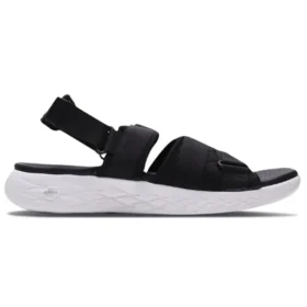 On-the-GO 600 Schwarze Sandalen „Schwarz-Weiß“