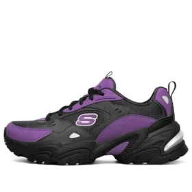 One Punch Man x Skechers Stamina V2 Low-Top-Laufschuhe Schwarz/Lila