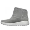 One The Go Socken Stitching Short Stiefel „Dark Grey“