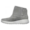 One The Go Socken Stitching Short Stiefel „Dark Grey“